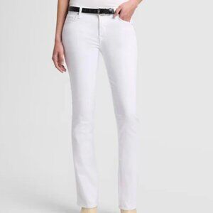 7 For All Mankind Luxe White Slim Illusion Kimmie Jeans | Size 28 | NWT